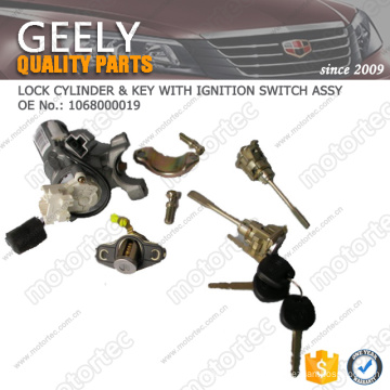 OE GEELY pièces de rechange cylindre de serrure 1068000019